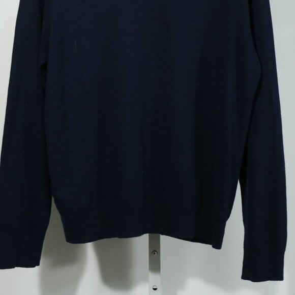 Polo Golf Ralph Lauren “Birdie” Cashmere Sweater Navy Preppy Luxury Golfcore (M) - Picture 8 of 8